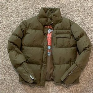 Juicy Couture Puffer coat w/ detachable fur collar